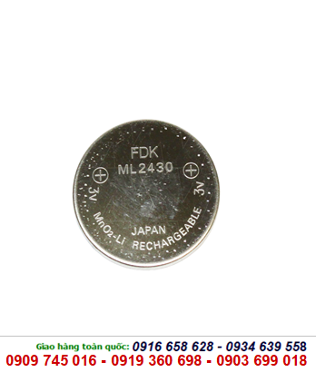 Pin FDK ML2430 - Pin sạc Lithium 3v chính hãng FDK Nhật|